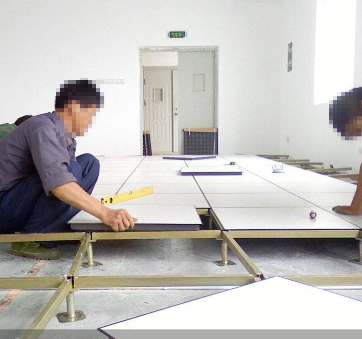 防静电地板安装